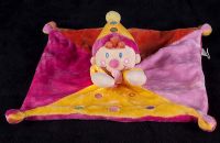Nicotoy Clown Plush Lovey Security Blanket